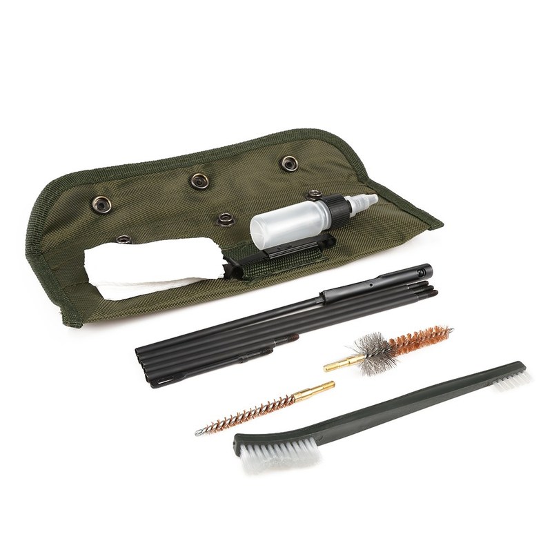 Lightweight Cleaning Kit M16 M4 Gun Tactical Brushes Set Han