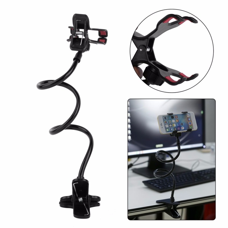 Lazy Shelf Bedside Mobile Phone Holder Clip For Smart Phone
