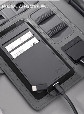 Business travel A5 manager bag portable padfolio notebook w