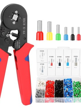 HSC8 6-4 0.25-10m㎡ AWG23-7 Ferrule Crimping Tool Kit High H