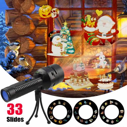 33 Slides Decoration Anime Projector Lights 2019 Kids Porta