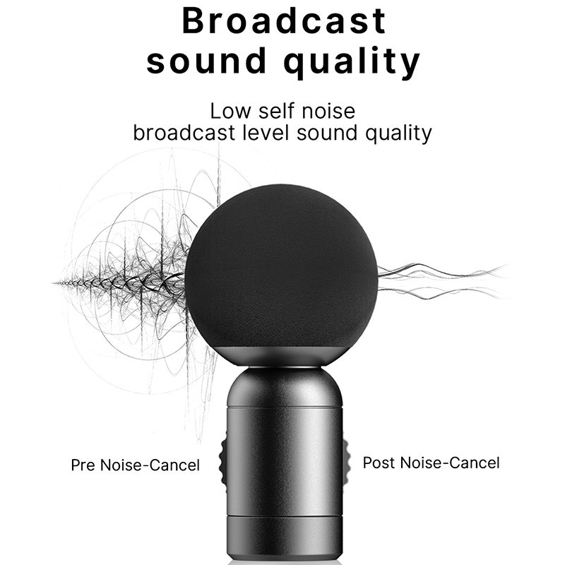 Sairen Nano Interview Microphone Vlog Mini Mic Voice Record