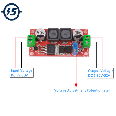 DC-DC Step-Down Power Supply 5A Voltage Stabilizing Module 5