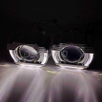 Headlight Lenses Mini 2.5 Angel Eyes Bi-xenon Lens H1 HID Pr
