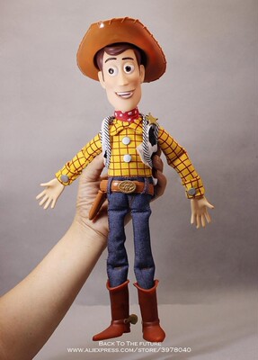 Toy Story 4 Talking Woody Buzz Jessie Action Figures Anime D