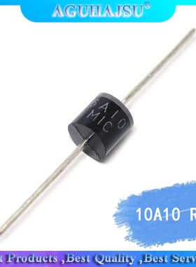 10PCS electrical Axial Rectifier Diode 10A10 R-6 DIP 10A 100