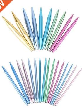 Interchangeable Needles Set Colorful Aluminum Circular Knitt