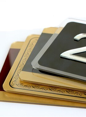 Modern House Numbers Acrylic Home Hotel Room Apartt Door Num