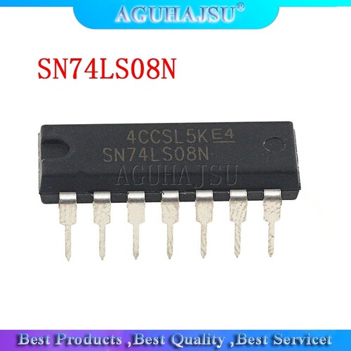10PCS SN74LS08N SN74LS08 DIP14 DIP 74LS08N 74LS08 new origin