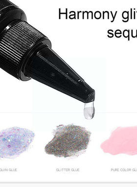 Transparent Glue For Nails Decoration Fashion Nail Art Glitt