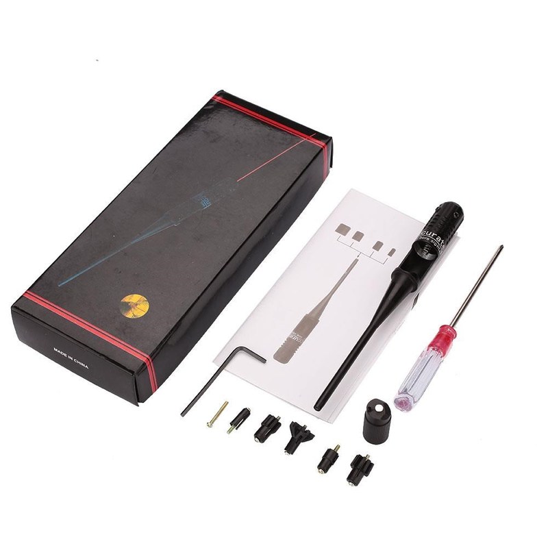Red Dot Laser Boresighter Bore Sighter Kit for Hunting .22 t