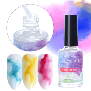 1pcs Blossom Gel Nail Polish Clear Nail Art Blooming Flower