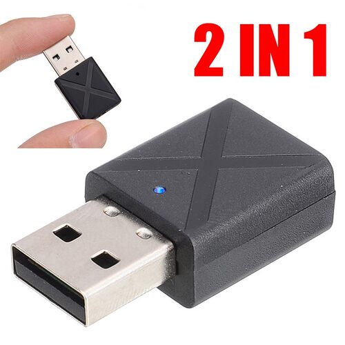 1PC USB Wireless bluetooth 5.0 Stereo Audio Music Transmitte