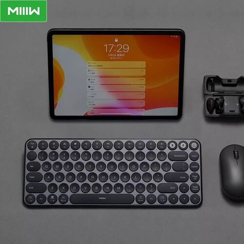 MIIIW Mini Bluetooth Dual Mode Keyboard 85 Keys 2.4GHz Multi