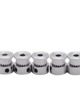 10pcs Free shipping GT2 aluminum timing pulley 20teeth alumi