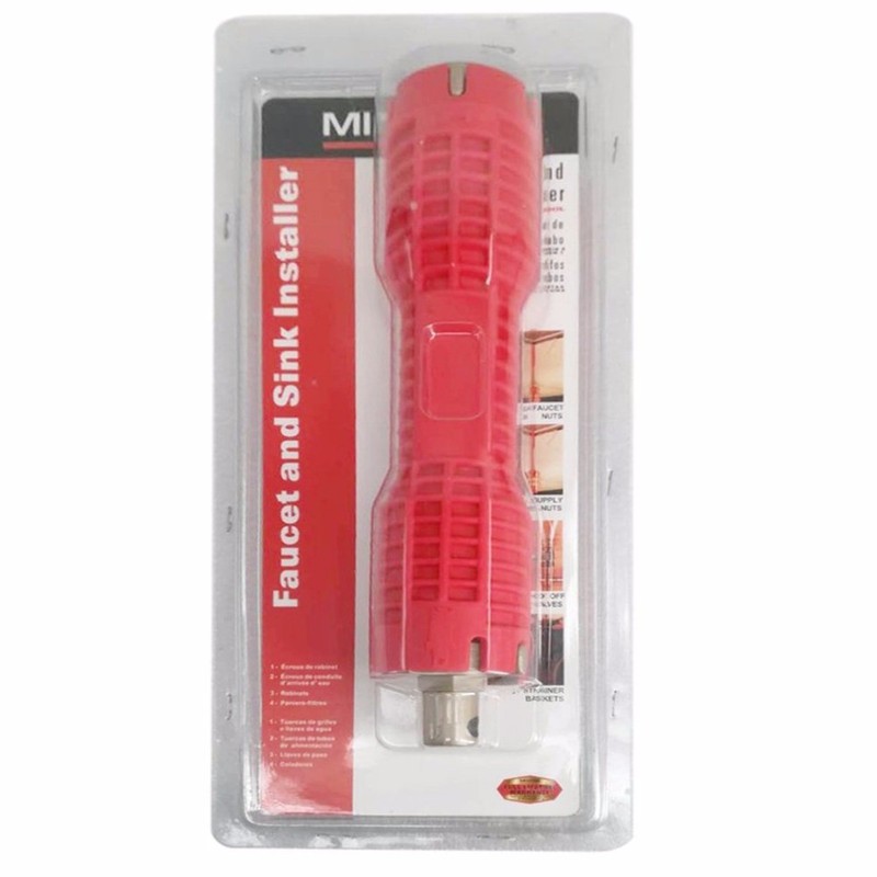Faucet And Sink Installer Wrench Water Pipe Spanner Anti-Sli