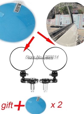 Original Motorcycle Mirrors counterweights with waterproof c