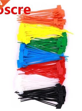 250 Pcs Multi-Color Self-Locking Cable Ties Organizes Variou