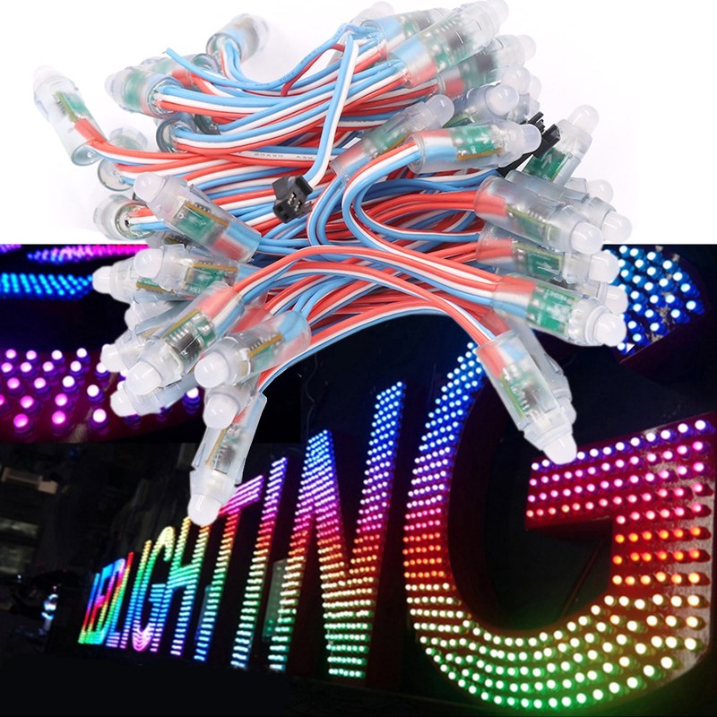 50pcs LED Modules WS2811 5V RGB String Full Color Led Pixel