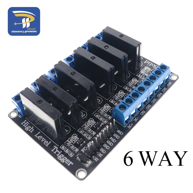 5V 1 2 4 channel SSR AVR G3MB-202P 8 way High