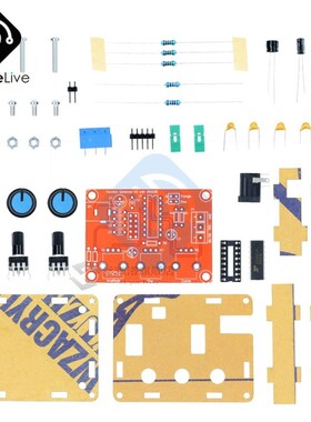 *XR2206 DIY Kit Sine Triangle Square Wave Output 1HZ-1MHZ DD