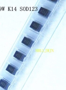 100PCS 1N5819 B5819W IN5819 MARKING K14 SMD 1206 SOD-123  SO