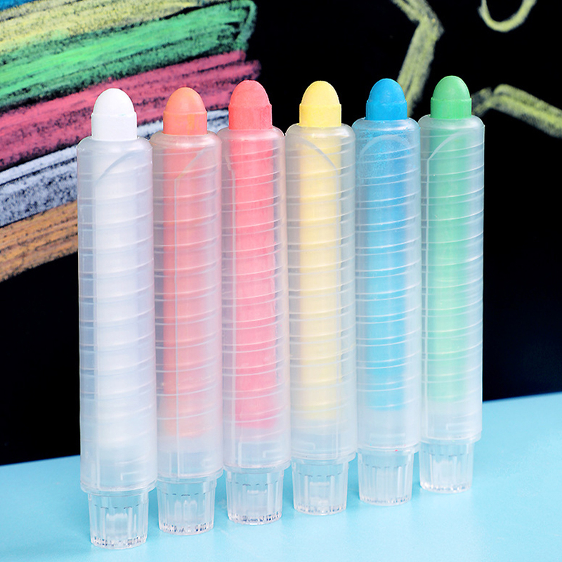 School Stationery Easy Grab Meeting Room Dustless Chalk Home