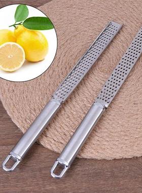 Stainless Lemon Cheese Vegetable Fruit Zester Grater Peeler