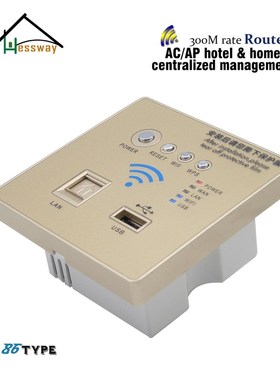 USB embedded installation AC+AP coverage mode wifi router re