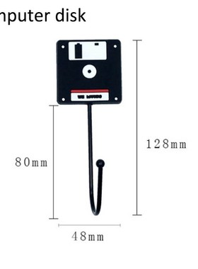 *Wall Hooks 1Pc Coat Keys Holder Self Adhesive Bathroom Tool