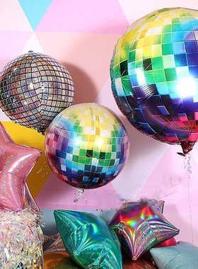 5pcs Party Balloons 4D Foil Balloons 22 Inch Helium Globos R