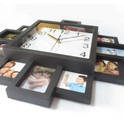 Photo Frame Wall Clock New Diy Modern Desigh Art Picture Clo