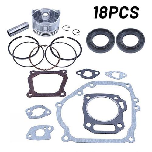 68mm Piston Rings Gasket Oil Seal Rebuild For GX160 GX200 16