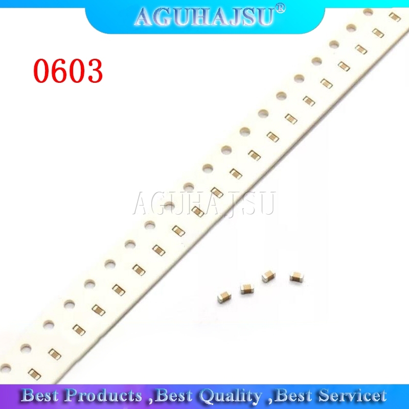 100 pieces 470pF X7R error 10% 50V 0603 470 P 471 SMD thick