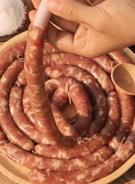 5 Meters 30MM Dry Collagen Sausage Casing For Sausage BBQ Fr