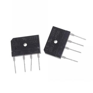 2pcs/lot New GBJ1506 Full Wave Flat Bridge Rectifier 15A 600