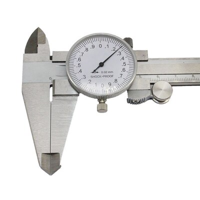 Dial Calipers 0-200mm for 0.02mm high precision Vernier cali