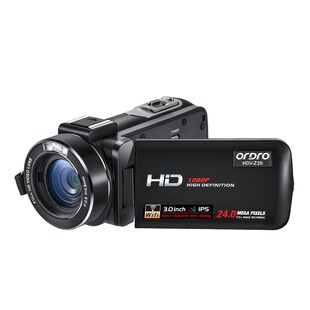 Video Camera Camcorders Full HD Vlog Camera Night Vision Or