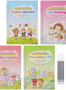 English Copybook For Calligraphy Books For Kids Word Childr