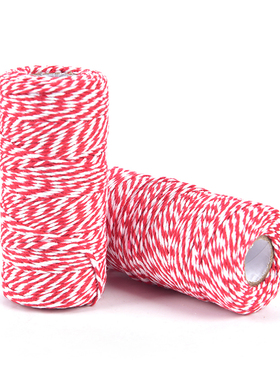100m/Roll Cotton Bakers Twine String Cord Cotton Rope Cotton
