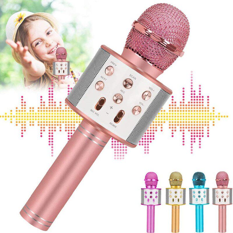 ws 858 wireless microphone professional condenser karaoke m