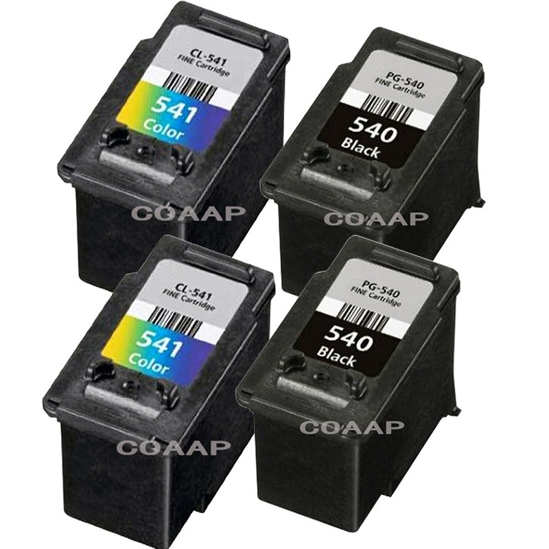 Refillable Canon CL541XL Colour PG540XL Black Ink Cartridge
