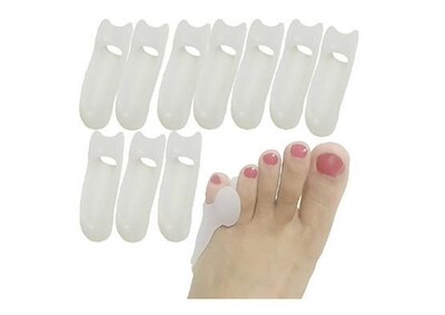 10Pcs/5Pairs Bunionette Toe Pain Relief Little Toe Spreader