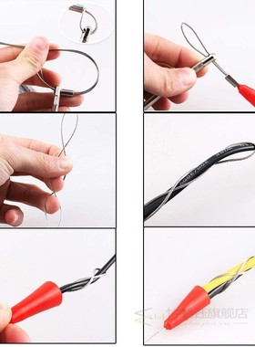 5m/10m/20m 6mm Electrician Wire Cable Push Puller Threading