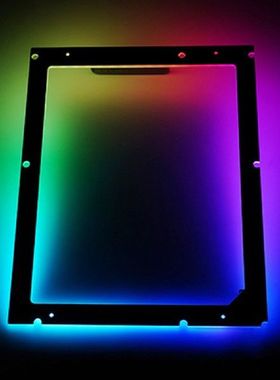 300x236x4mm 5V 3Pin ATX Motherboard Back RGB Light PC Case