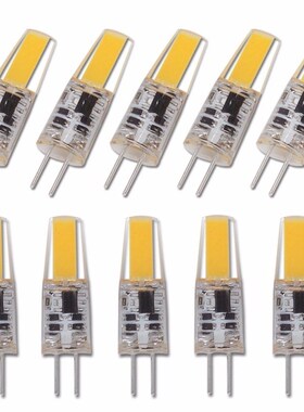 10pcs LED G4 Lamp Bulb AC DC Dimmable cob led 12V 220V 6W CO
