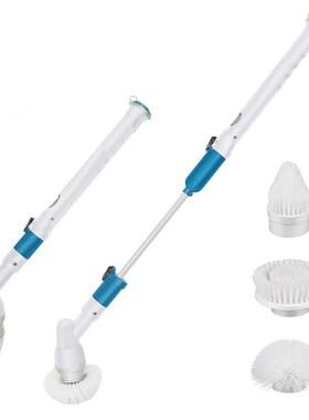 Electric Spin Scrubber Turbo Scrub Cleaning Brush Cordless