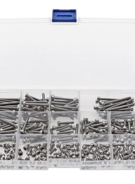 120/180/280Pcs Head Screw Hexagon Socket Head Cap Screws A2-