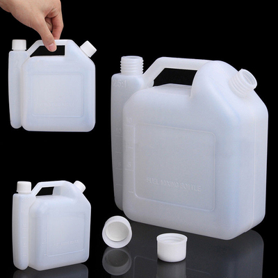 1.0L White 2-Stroke Oil Petrol Fuel Mixing Bottle Tank For T