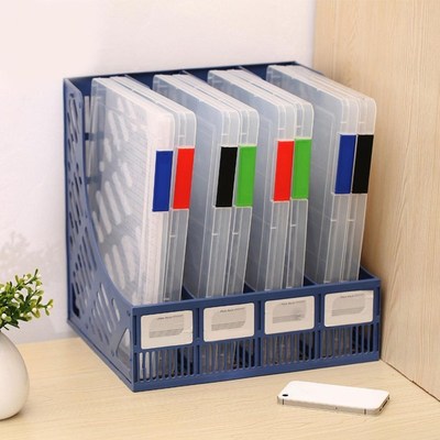 Transparent Storage Box Clear Plastic Document Paper Filling
